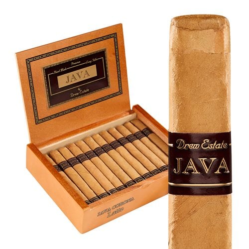 Java By Drew Estate Latte Corona Connecticut (5.0"x42) Box of 24