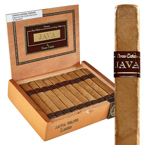 Java by Drew Estate Wafe - Latte (Corona) (5.0"x46) BOX (40)