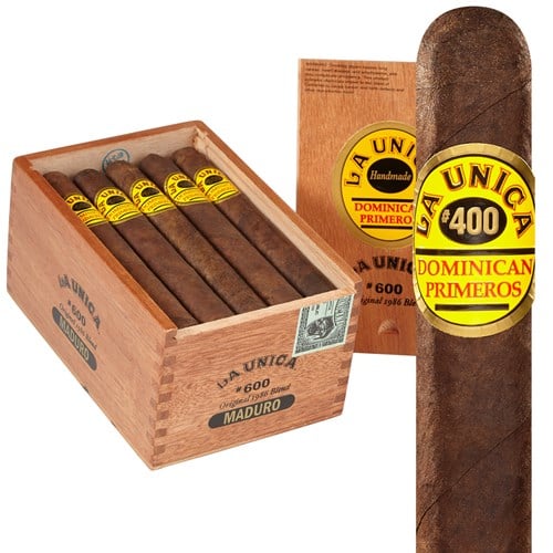 La Unica #600 Maduro Toro Cigars