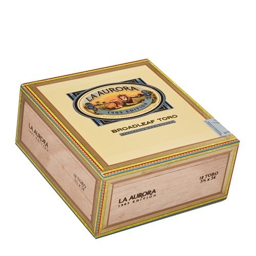 La Aurora Preferidos Diamond Toro CT Broadleaf Maduro (5.5"x54) Box of 18