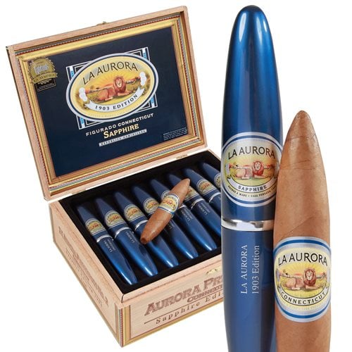 La Aurora Preferidos Sapphire (No. 2 Tubos) Cigars