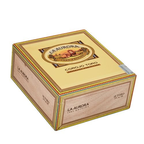 La Aurora Preferidos Gold Toro Dominican Corojo (5.5"x54) Box of 18