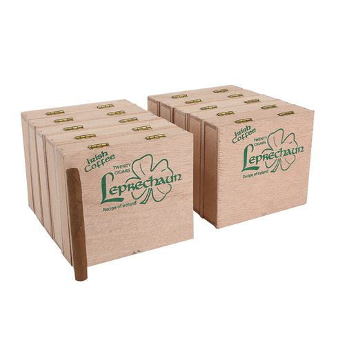 Leprechaun Mini Cigarillo Irish Coffee 2-Fer (Cigarillos) (3.1"x23) Box of 200