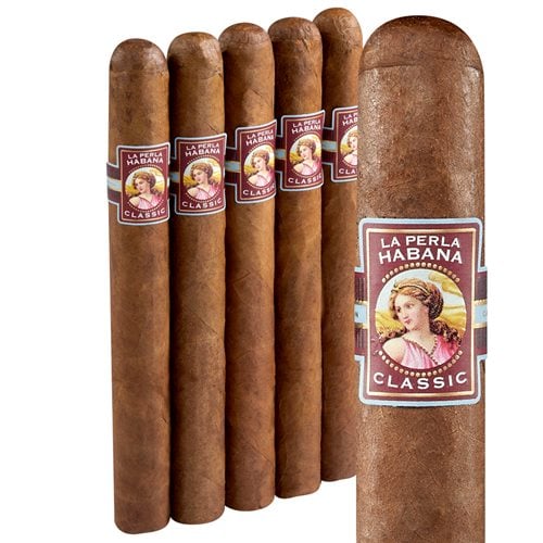 La Perla Habana Classic Cameroon Churchill (7.2"x54) Pack of 5