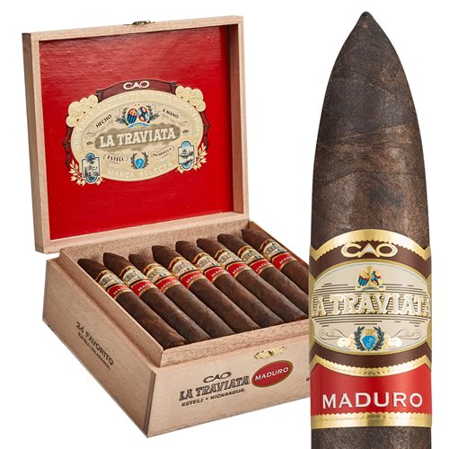 CAO La Traviata Favorito Torpedo Maduro (5.5"x52) BOX (24)