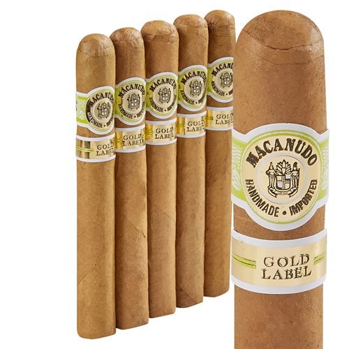 Macanudo Gold Label Lord Nelson Churchill Connecticut (7.0"x49) PACK (5)