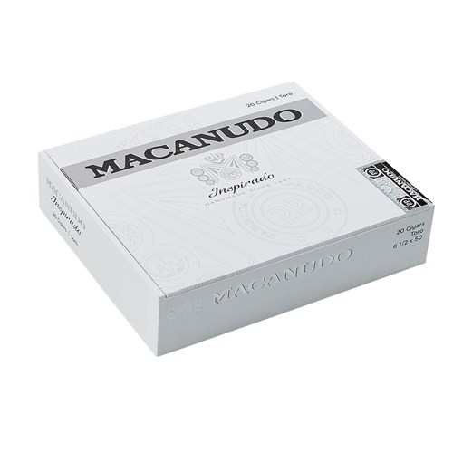Macanudo Inspirado White Toro Connecticut (6.5"x50) Box of 20