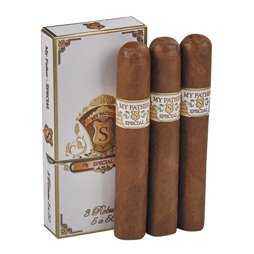 My Father Promo Three Pack Natural Robusto (5.0"x50) Pack of 3