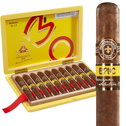 Montecristo Epic Toro Habano Cigars