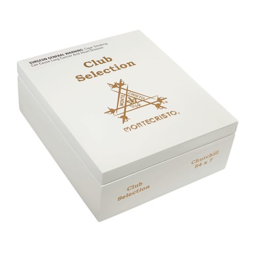 Montecristo Club Selection Churchill Habano (7.0"x54) Box of 20