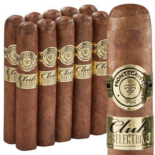 Montecristo Club Selection Robusto Habano 10 Pack (5.0"x52) Pack of 10