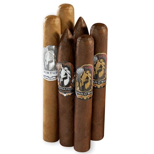 Man O' War Six-Pack Sampler Cigars
