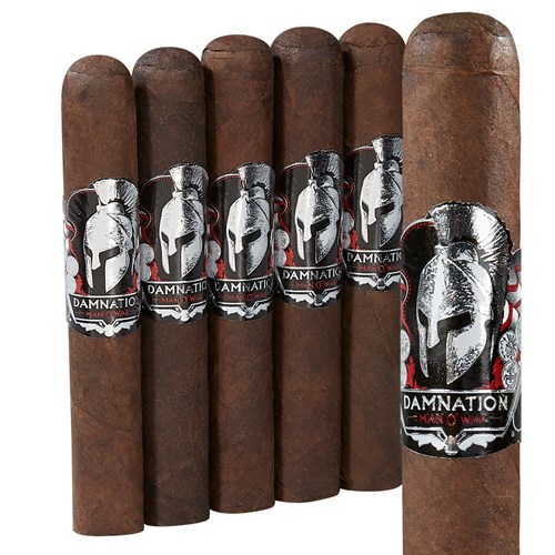 Man O' War Damnation Toro Maduro Pack of 5 Cigars