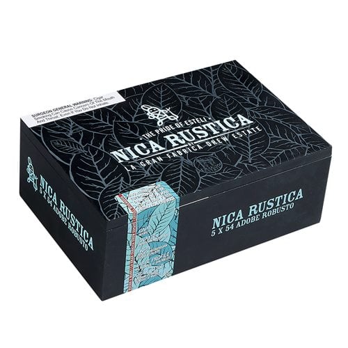 Nica Rustica Adobe (Robusto) (5.0"x54) Box of 25