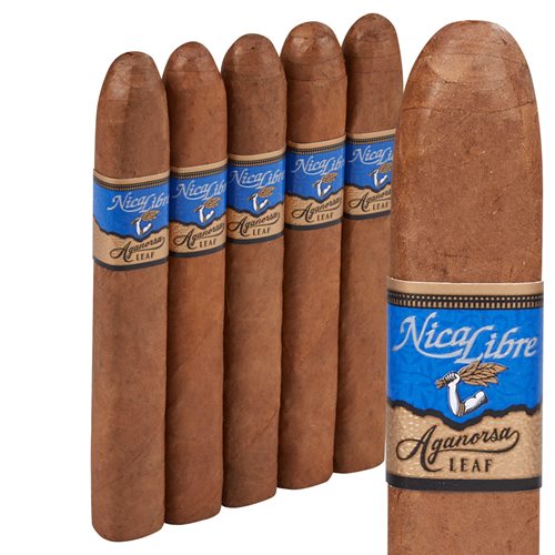 Nica Libre By Aganorsa Belicoso Corojo (6.0"x52) Pack of 5