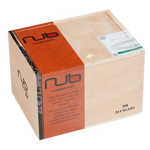 Nub By Oliva 358 Habano (Gordo) (3.7"x58) Box of 24