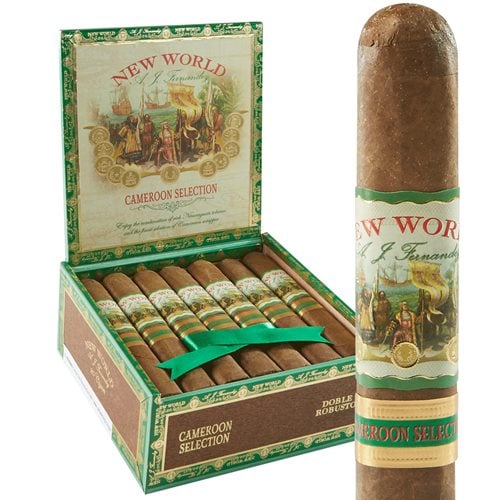 New World Cameroon by AJ Fernandez Doble Robusto Cigars