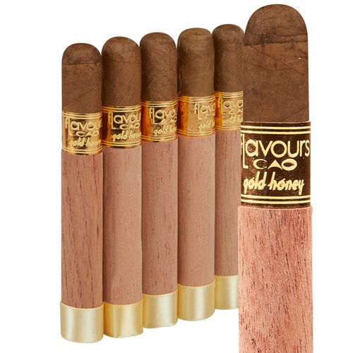CAO Flavours Honey Corona (5.1"x42) Pack of 5