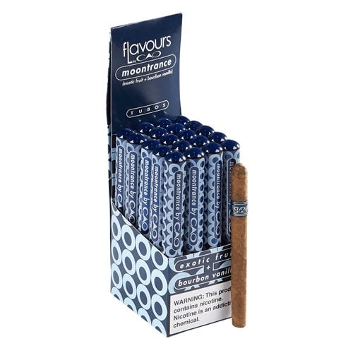 CAO Flavours Moontrance Tubo (Cigarillos) (4.7"x30) Box of 20
