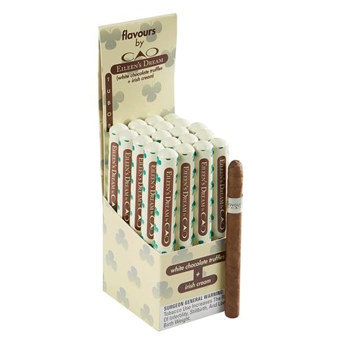 CAO Flavours Eileen's Dream Tubo (Cigarillos) (4.7"x30) Box of 20