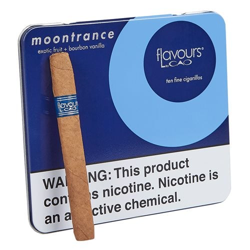 CAO Flavours Moontrance Vanilla Cigarillo Cameroon (Cigarillos) (4.0"x30) Pack of 10