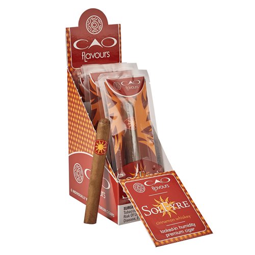 CAO Flavours Solfyre (Petite Corona) (4.0"x38) Pack of 6