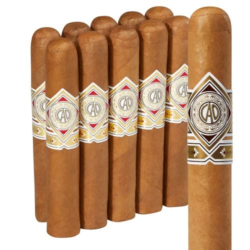 CAO Gold Robusto Connecticut (5.0"x50) Pack of 10