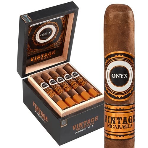 Onyx Vintage Nicaragua (Robusto) (5.0"x50) Box of 20
