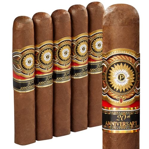 Perdomo 20th Anniversary Robusto Sun Grown (5.0"x56) Pack of 5