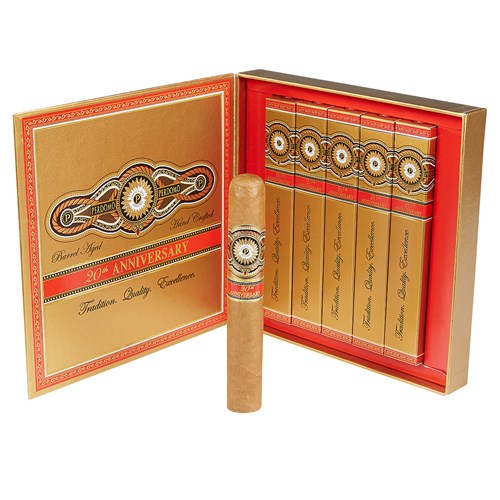 Perdomo 20th Anniversary Connecticut Sampler Box  5 Cigars