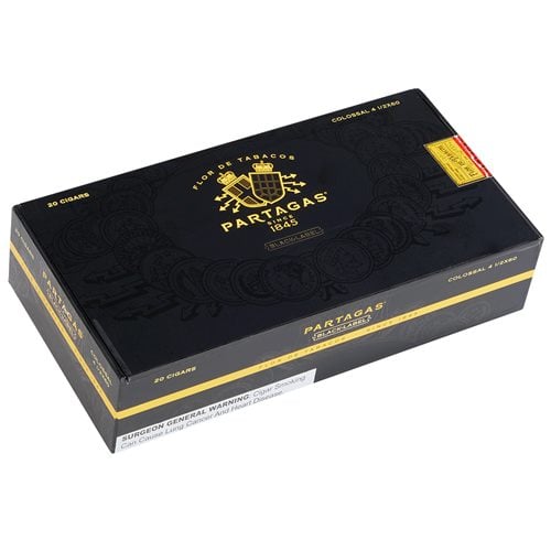 Partagas Black Label Colossal (Gordo) (4.5"x60) Box of 20