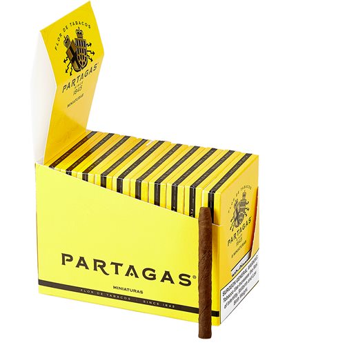 Partagas Miniatures Cameroon (Cigarillos) (3.7"x24) Pack of 80