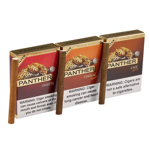Panther Filtered Cigarillos Sampler