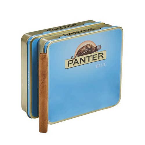 Panther Blue Natural Mini Cigarillo 40 Count (Cigarillos) (3.0"x21) Pack of 40