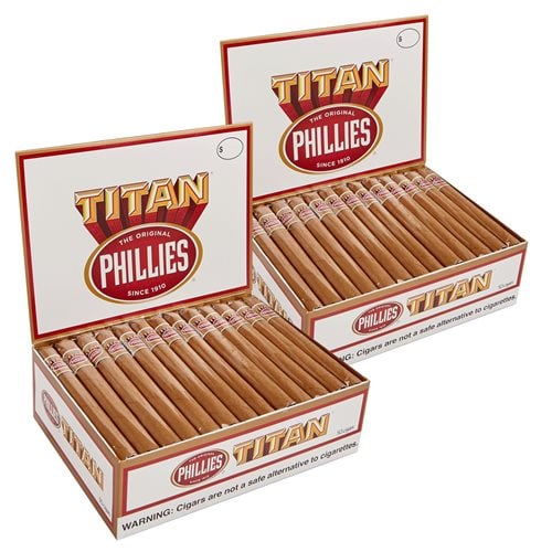 Phillies Titan Lonsdale Natural 2-Fer (6.1"x44) Box of 100
