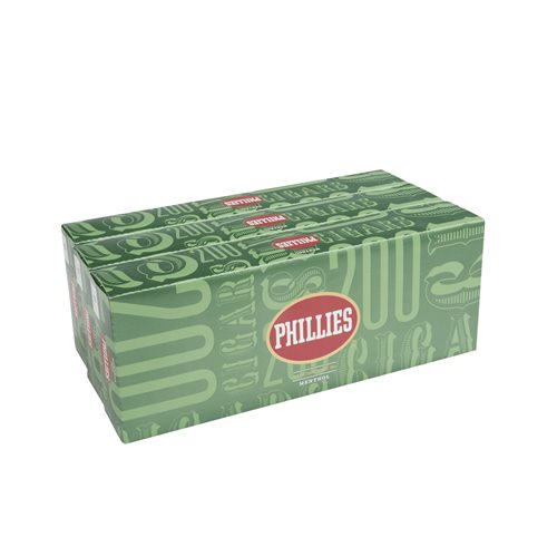 Phillies Menthol Little Filtered Cigars 3&#45;Fer (Cigarillos) (3.5"x20) PACK (600)
