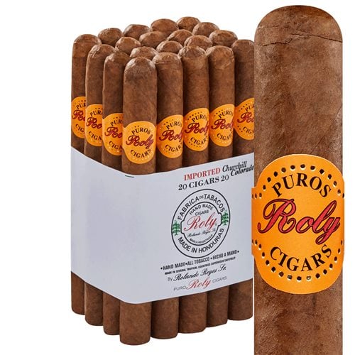 Puros Indios Roly Churchill Colorado (7.2"x53) Pack of 20