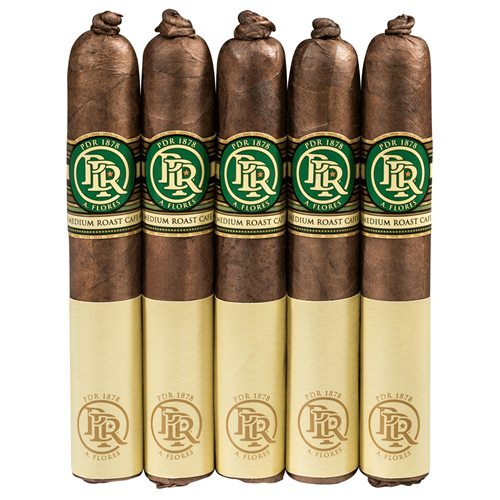 PDR 1878 Cafe Medium Roast Sun Grown Robusto Coffee 5-Pack Cigars