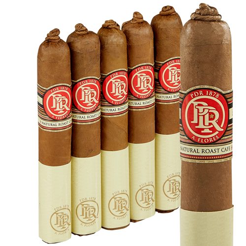 PDR 1878 Cafe Natural Roast Robusto Connecticut (5.0"x52) PACK (5)