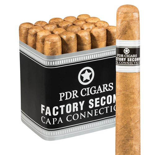 PDR Seconds Robusto Connecticut (5.0"x50) Pack of 20