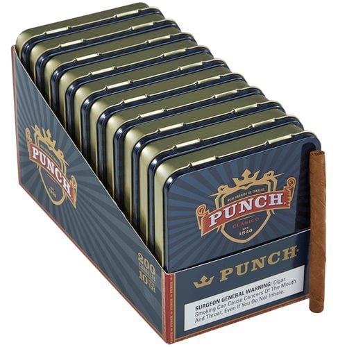 Punch Cigarillos EMS Cigarillo 200 Count (4.0"x24) Box of 200
