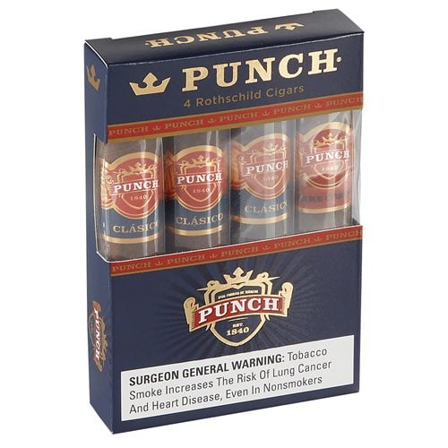 Punch 4 Pack Sampler  4-Cigar Sampler