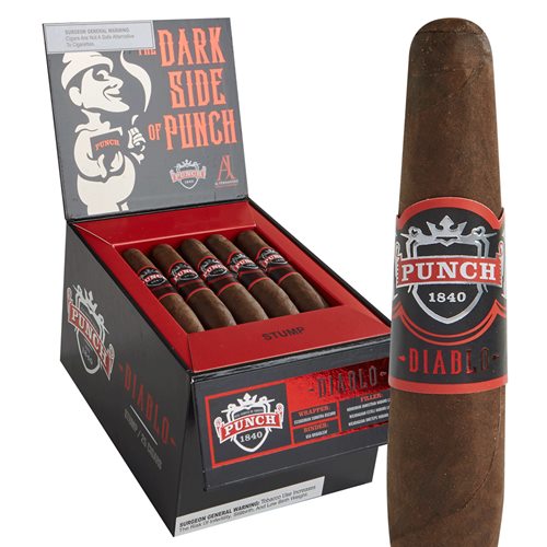 Punch Diablo Stump Sumatra (Gordo) (4.5"x60) Box of 25