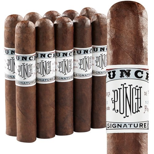 Punch Signature Blend Robusto Corojo (5.0"x54) Pack of 10