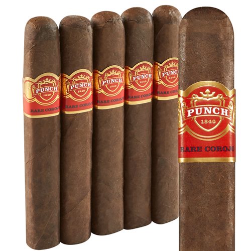 Punch Rare Corojo Magnum (Robusto) (5.2"x54) Pack of 5