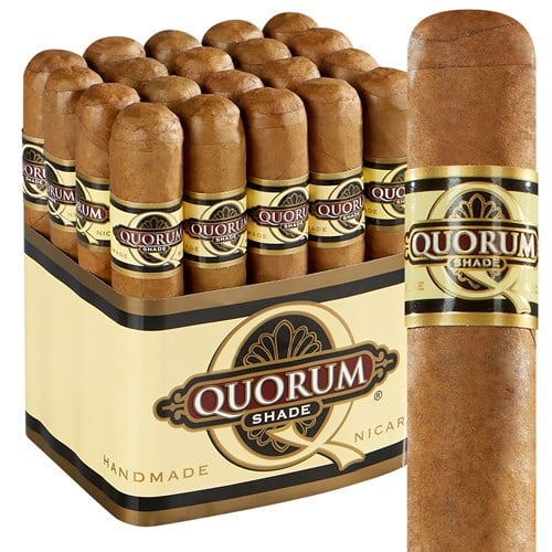 Quorum Shade Connecticut Robusto (4.7"x50) Pack of 20