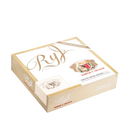 Romeo y Julieta RyJ Nicaragua By AJ Fernandez Churchill Nicaraguan (7.0"x50) Box of 20