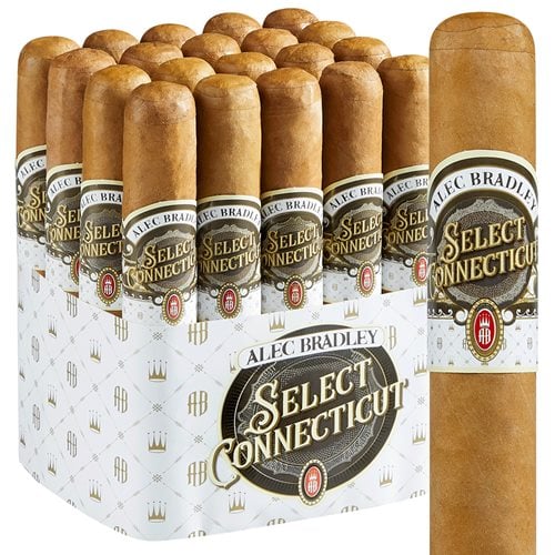 Alec Bradley Select Connecticut (Robusto) (5.0"x50) Pack of 20