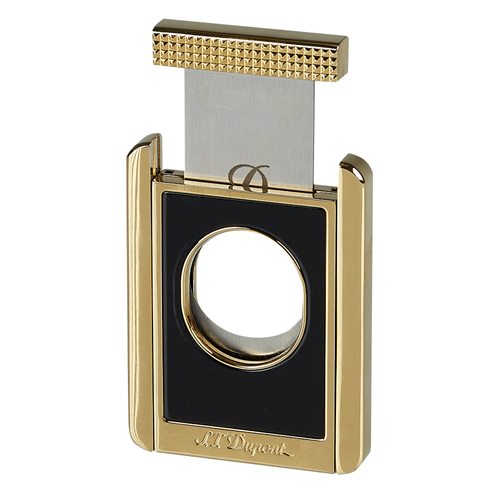 S.T. Dupont Cigar Cutter Stand  Black/Gold