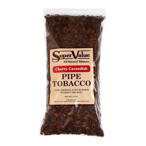 Super Value Cherry Pipe Tobacco  12 Ounce Bag